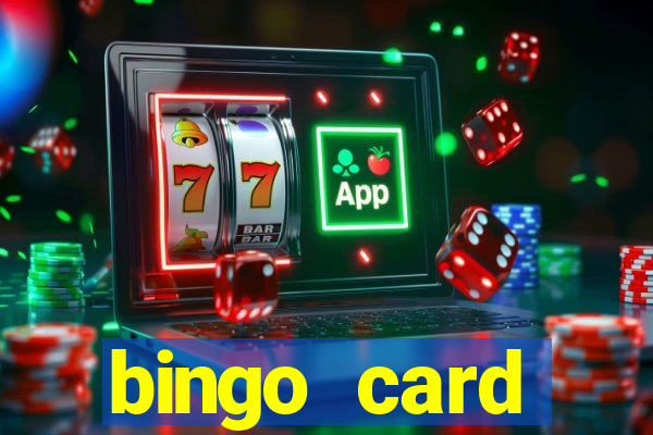 bingo card generator with pictures